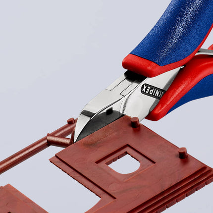 KNIPEX pince coupante latérale pour l'électronique longueur 115 mm forme 2 ( 4000810741 )