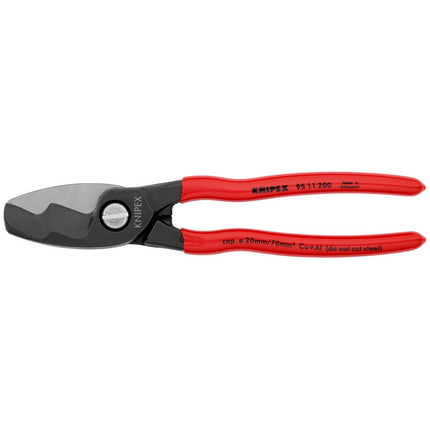 Nożyce do kabli KNIPEX o długości 200 mm ( 4000810911 )