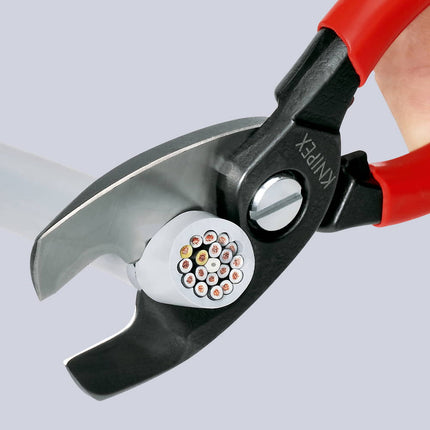 Nożyce do kabli KNIPEX o długości 200 mm ( 4000810911 )