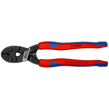 KNIPEX compact bolt cutters CoBolt length 200 mm multi-component sleeves ( 4000810163 )