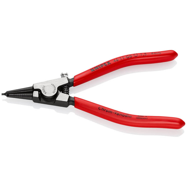 Alicates para circlips KNIPEX para ejes Ø 1,5 - 4 mm ( 4000794127 )