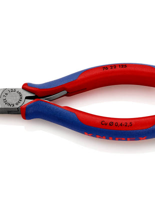 Frese diagonali KNIPEX lunghezza 125 mm forma 2 smussata no ( 4000794626 )