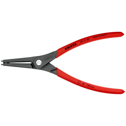KNIPEX Alicates de precisión para circlips A 3 para ejes Ø 40 - 100 mm ( 4000810566 )