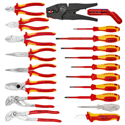 Maletín de herramientas KNIPEX 20 piezas ( 4000794428 )