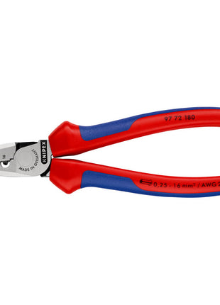 KNIPEX wire end crimping pliers total length 180 mm ( 4000810647 )