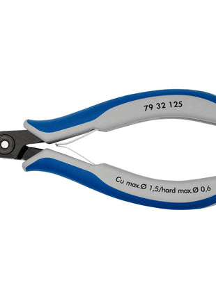 KNIPEX precision electronics diagonal cutters length 125 mm shape 3 ( 4000810822 )