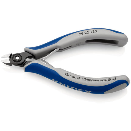 KNIPEX precision electronics diagonal cutters length 120 mm shape 2 ( 4000810825 )
