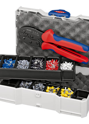 Assortimento di puntali KNIPEX 1201 pezzi 0,50 - 6,00 mm² ( 4000794848 )