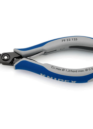 KNIPEX precision electronics diagonal cutters length 125 mm shape 5 ( 4000810838 )