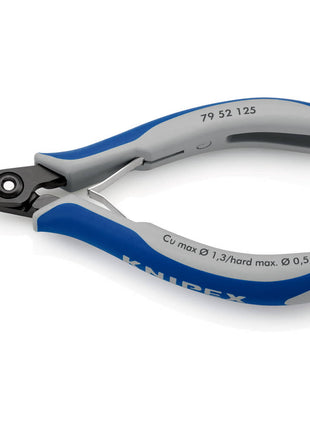 KNIPEX precision electronics diagonal cutters length 125 mm shape 5 ( 4000810838 )