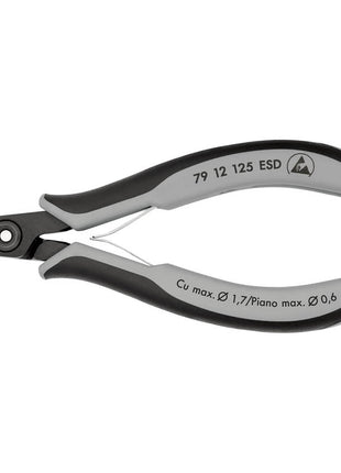 KNIPEX precision electronics diagonal cutters, length 125 mm ( 4000795064 )