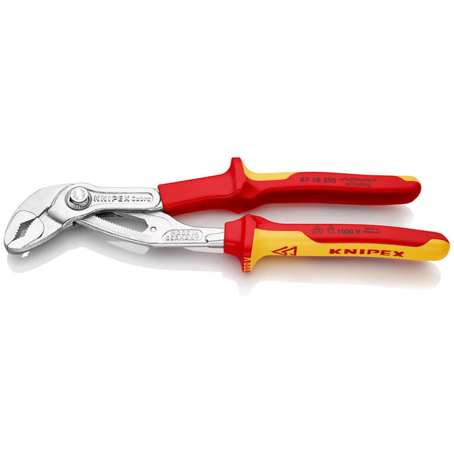 Pinze per pompe dell'acqua KNIPEX Cobra(R) Lunghezza 250 mm Larghezza di serraggio 46 mm ( 4000795065 )