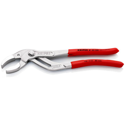 KNIPEX siphon/connector pliers length 250 mm span 25 - 80 mm ( 4000795327 )