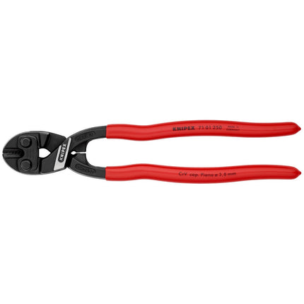 KNIPEX compact bolt cutters CoBolt(R) length 250 mm plastic coating ( 4000810845 )