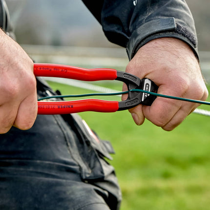 KNIPEX compact bolt cutters CoBolt(R) length 250 mm plastic coating ( 4000810845 )