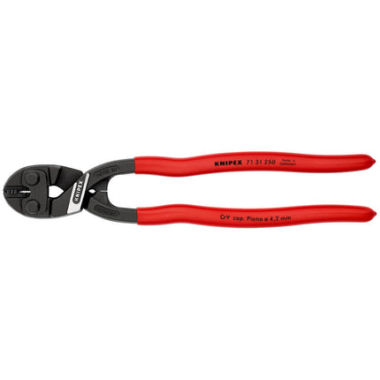 KNIPEX compact bolt cutters CoBolt(R) length 250 mm plastic coating ( 4000810846 )