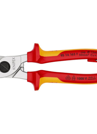 KNIPEX cable shears length 165 mm ( 8000272775 )