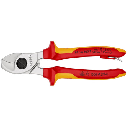 KNIPEX cable shears length 165 mm ( 8000272775 )