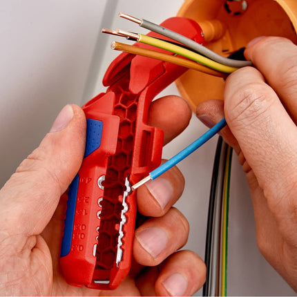 KNIPEX utensile universale per spelare ErgoStrip(R) lunghezza totale 130 mm per mancini ( 8000272707 )