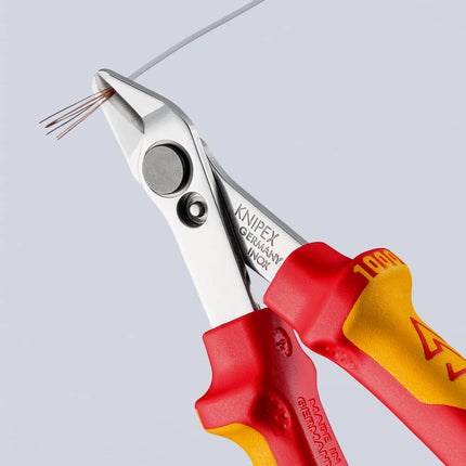 KNIPEX Electronic diagonal cutters Electronic Super-Knips(R) length 125 mm shape 0 ( 4000811090 )