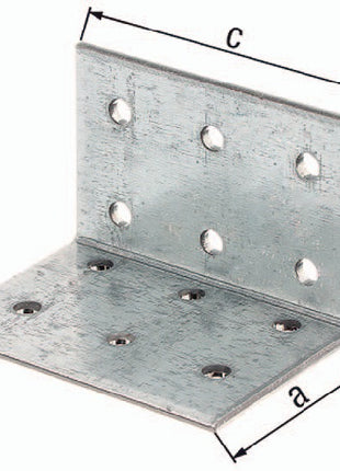GAH piastra forata angolare ETA-8/165 40 x 40x60mm ( 3000200335 )