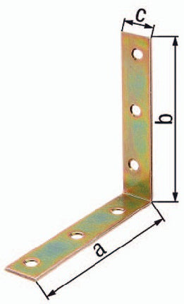 GAH chair angle length 150 x 150 mm width 25 mm thickness 3 mm ( 8001552196 )
