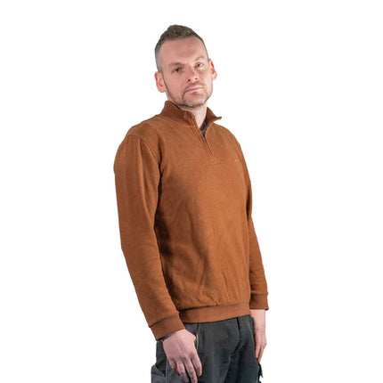 Sudadera con cremallera de un cuarto de Toolbrothers - Ajuste informal