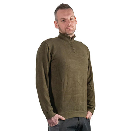 Sudadera con cremallera de un cuarto de Toolbrothers - Ajuste informal