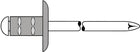 GESIPA Blindniet PolyGrip® Nietschaft d x l 4 x 10 mm K12 ( 4000813592 )