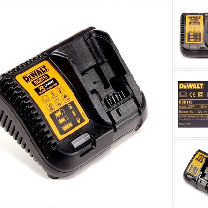 Dewalt DCB 115 XR Ladegeraet fuer 10 8 18 V Li Ion Akkus 0 - toolbrothers