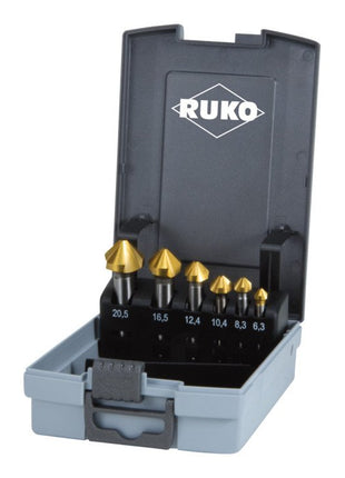 RUKO Countersink set DIN 335 C 90 ° 6.3-20.5 mm ( 4000601500 )