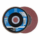PFERD flap disc POLIFAN A SG STEELOX Ø 125 mm grain size 60 conical ( 4000841564 )