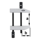Abrazadera de tornillo paralelo BESSEY PA Ancho de sujeción 60 mm ( 4000831578 )