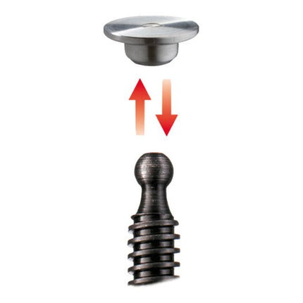 BESSEY Serre-joint en fonte malléable TGK envergure 600 mm col de cygne 120 mm ( 4000831416 )