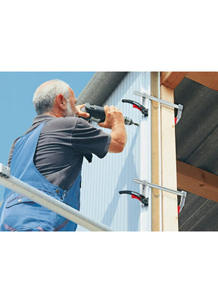 Zacisk dźwigniowy BESSEY KliKlamp Szerokość mocowania 400 mm Występ 80 mm ( 4000831595 )