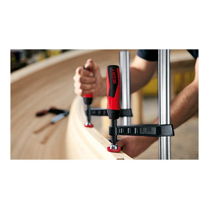Zacisk śrubowy z żeliwa ciągliwego BESSEY TG-2K Szerokość mocowania 800 mm Występ 175 mm ( 4000831775 )