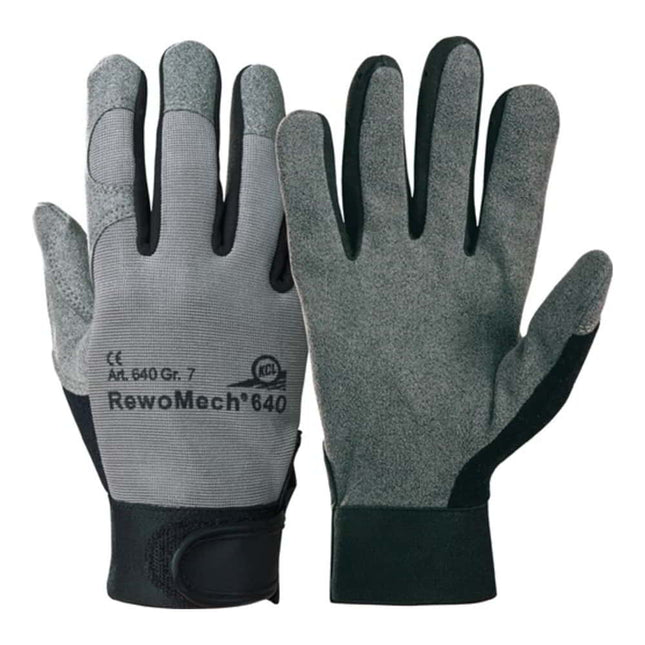 HONEYWELL Gant en similicuir RewoMech 640 taille 10 noir/gris ( 4000371733 )