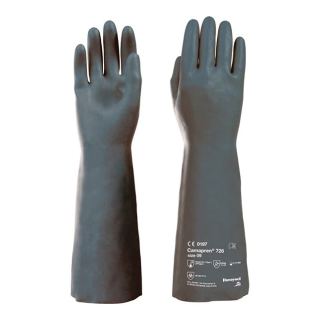 HONEYWELL chemical gloves Camapren 726 size 9 black ( 8000057448 )