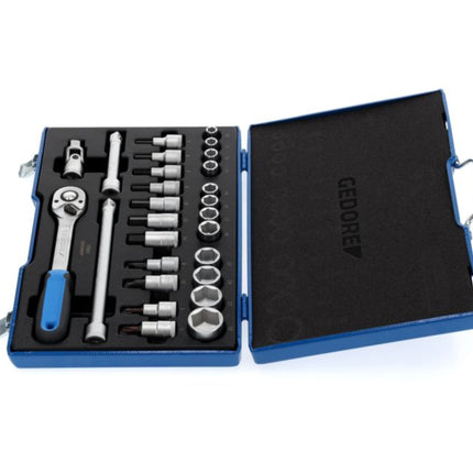 GEDORE socket spanner set 19 IMU-10 27-piece 1/2 ″ ( 4000821548 )
