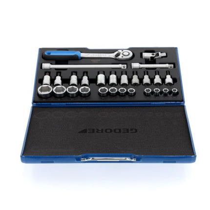 GEDORE socket spanner set 19 IMU-10 27-piece 1/2 ″ ( 4000821548 )