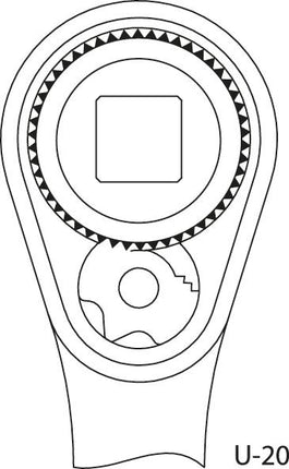Set di chiavi a bussola GEDORE 20 ITU-3 36 pezzi 1/4 ″ ( 4000820543 )