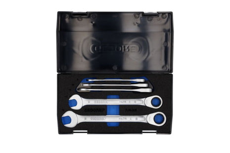 Set di chiavi a cricchetto GEDORE 7R-005 5 pezzi larghezze di chiave 8-19 mm ( 4000821988 )