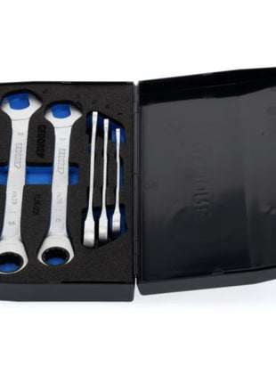 Set di chiavi a cricchetto GEDORE 7R-005 5 pezzi larghezze di chiave 8-19 mm ( 4000821988 )