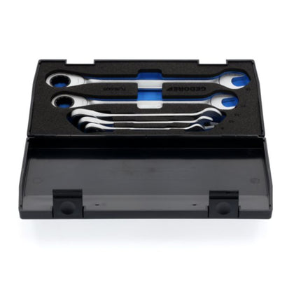 Set di chiavi a cricchetto GEDORE 7R-005 5 pezzi larghezze di chiave 8-19 mm ( 4000821988 )