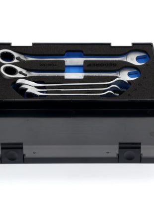 Set di chiavi a cricchetto GEDORE 7 UR-005 5 pezzi larghezze delle chiavi 8-19 mm ( 4000880491 )