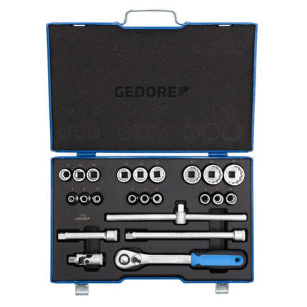 Set di chiavi a bussola GEDORE D19 EMU-20 23 pezzi 1/2 ″ ( 4000880523 )