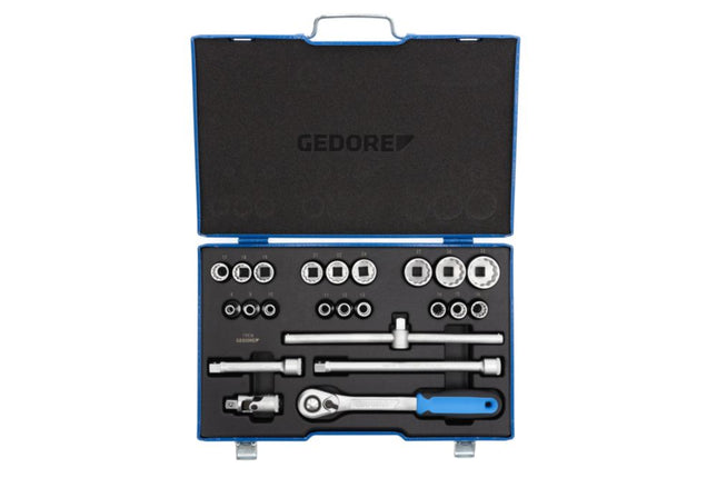 Set di chiavi a bussola GEDORE D19 EMU-20 23 pezzi 1/2 ″ ( 4000880523 )