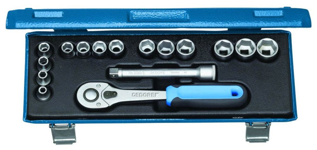 Set di chiavi a bussola GEDORE 30 JMU-10 16 pezzi 3/8 ″ ( 4000880556 )