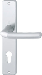 HOPPE long plate set Birmingham 1117/202SP Aluminium F1 ( 3000252986 )