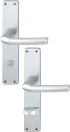 HOPPE long plate set Birmingham 1117/202SP Aluminium F1 ( 3000252987 )